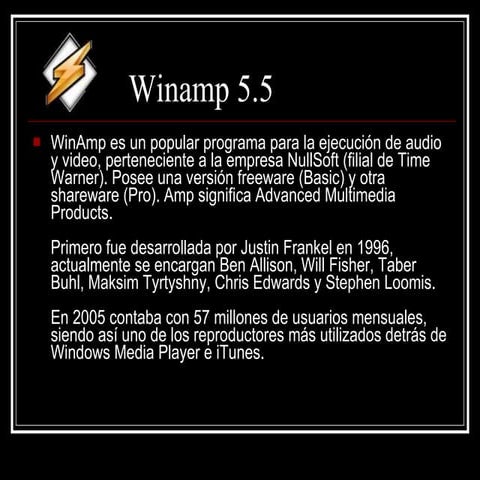Tutorial winamp | PDF