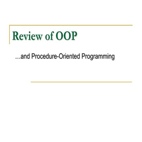 OOP_POP | PPT
