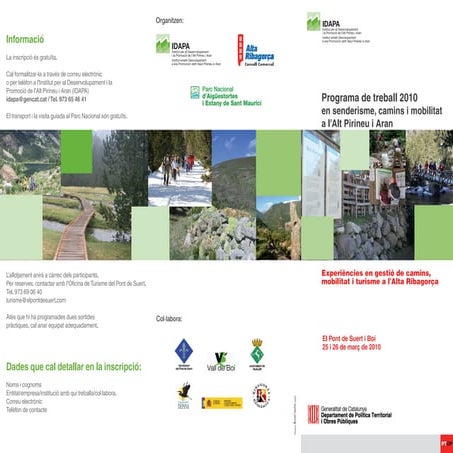 Jornada IDAPA a l'Alta Ribagorça | PDF