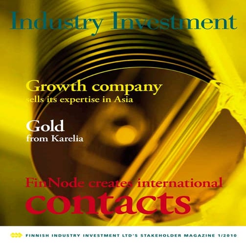Публикация Finnish Industry Investment Ltd´s Январь 2010 PDF