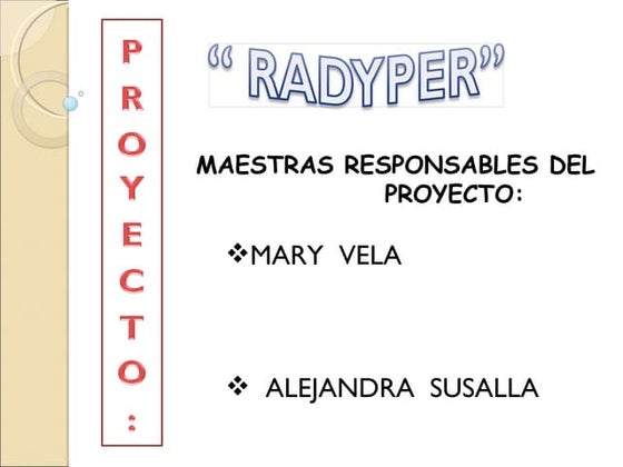PROYECTO RADYPER