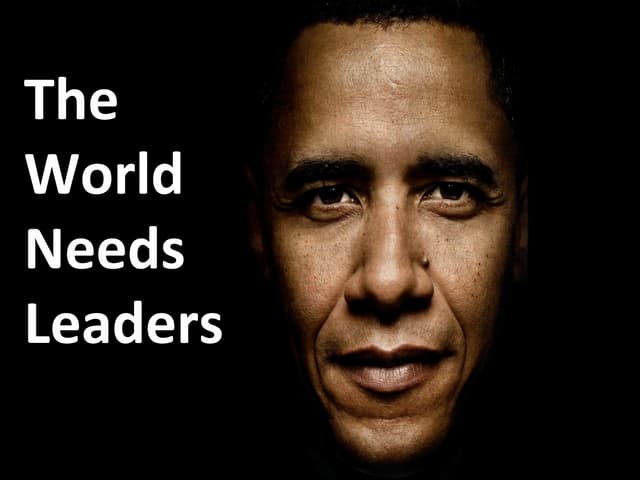 world need leaders