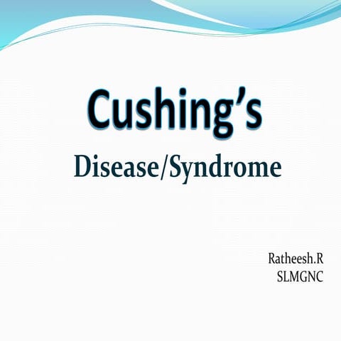 Cushings syndrome