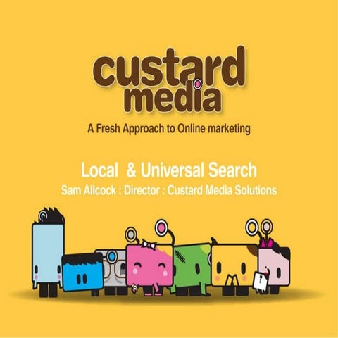 Custard Media Local Search Presentation | PPS
