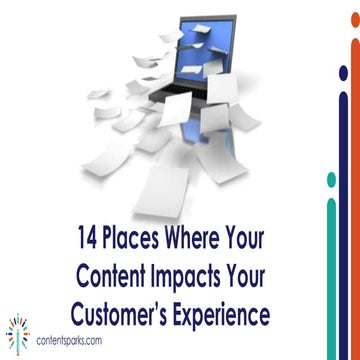 14 Places Where Your Content Impacts Your Customer's Experience