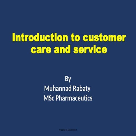 customer service. marketing presenations