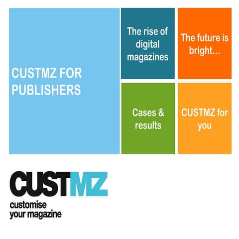 CUSTMZ for publishers