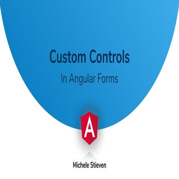 Custom Controls in Angular Forms | PPT image.