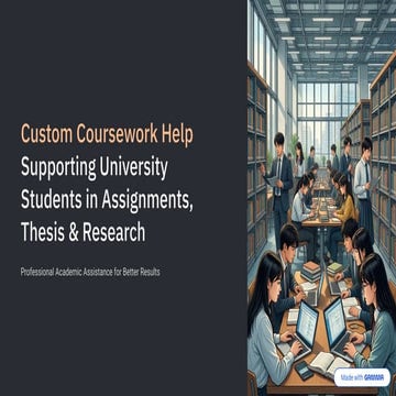 Gcse coursework help | PPTX