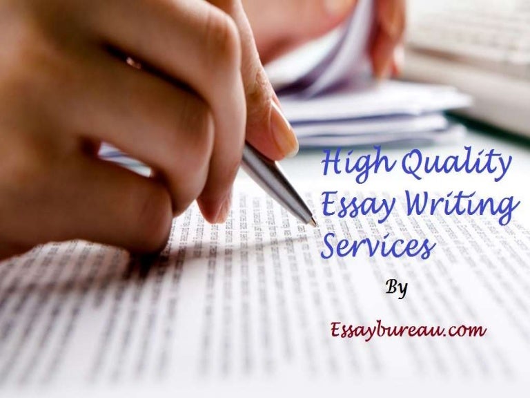Custom essay services