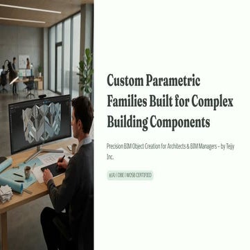 Custom Parametric Families Built for Complex Building Components | PDF