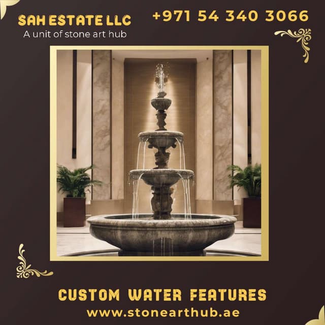 Custom Water Features - SAH ESTATE LLC UAE | PDF