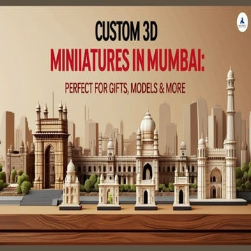 Custom 3D Miniatures in Mumbai Perfect for Gifts, Models & More.pdf