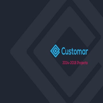 CUSTOMAR PORTFOLIO 2014 - 2018 | PDF