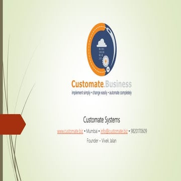 Customate thp2 deck may 18