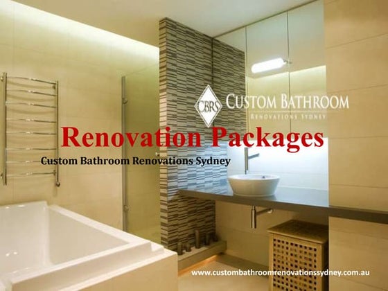 Custom bathroom renovations sydney