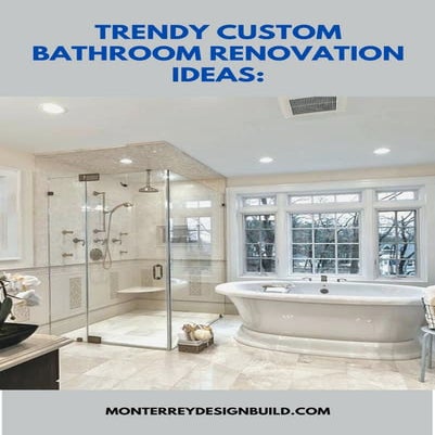 Custom Bathroom Renovation For Homes With Complex Plumbing photo