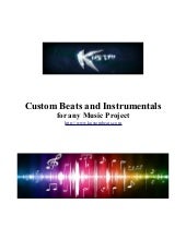 Custom Beats and Instrumentals for ...