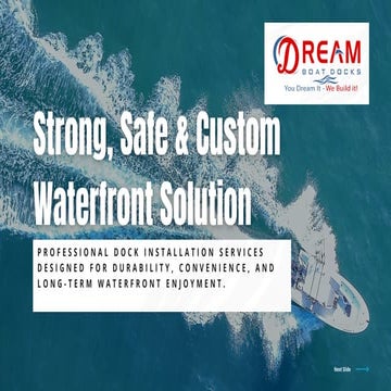 Durable Floating Docks for Modern Waterfront Living | PDF