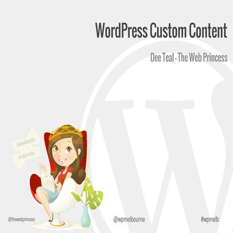 Custom WordPress Content Options
