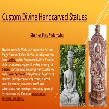 Custom Divine Handcarved Statues.pptx