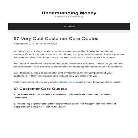 Customer Care Quotes To Make Your Day
