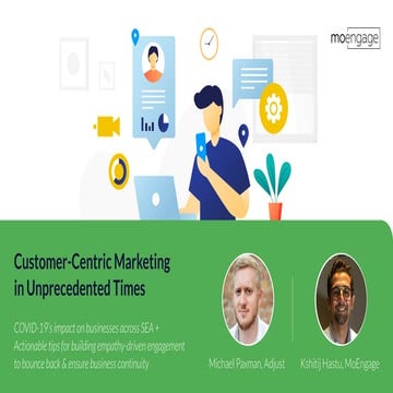 WEBINAR: Customer centric marketing in unprecedented times