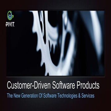 Customer Driven Products