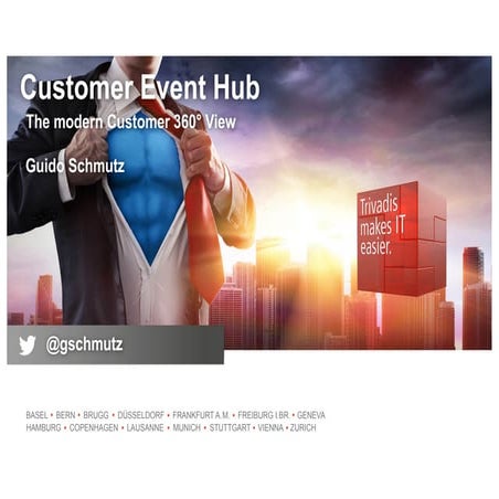 Customer Event Hub - the modern Customer 360° view