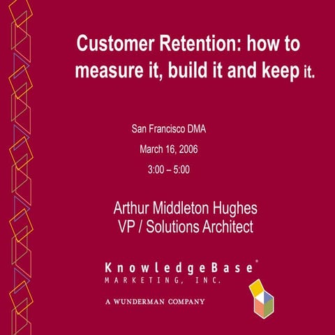 Customer retention