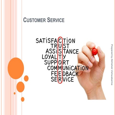 Customer service