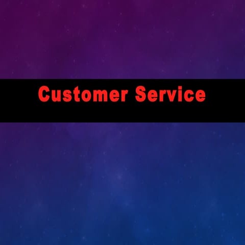 Customer service-presentation