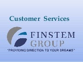 Customer Services | Finstem Group