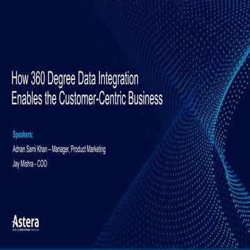 How 360 Degree Data Integration Enables the Customer-centric Business