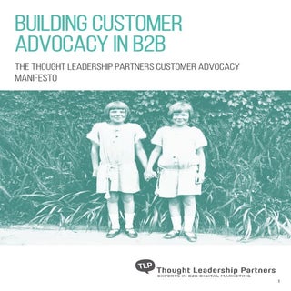 Building customer advocacy in B2B