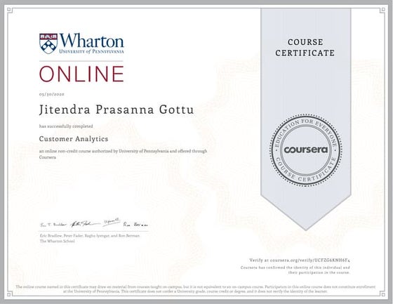 Customer analytics