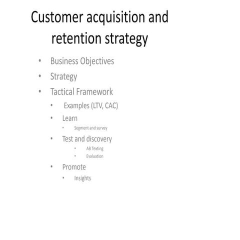 Customer aquisitionandretentionstrategy v3