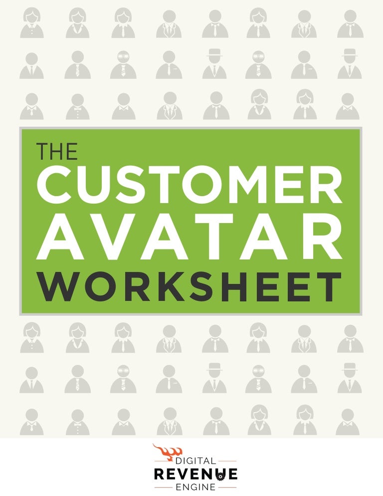 Customer Avatar Worksheet [Ebook + Template]