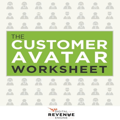 Customer Avatar Worksheet [Ebook + Template]