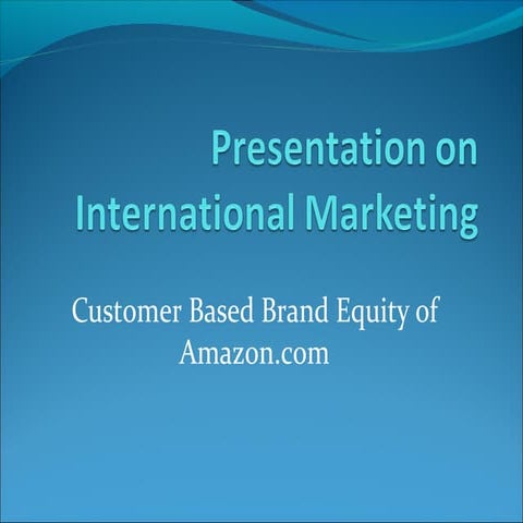 Customer based brand equity