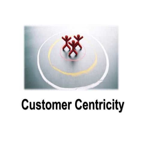 Customer centricity
