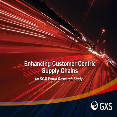 Customer Centric Supply Chain Webinar