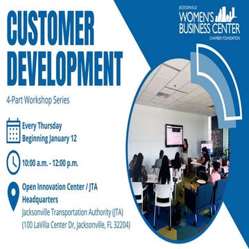 Customer Development Session 2 2023 