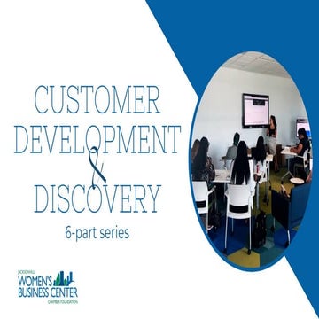 Customer Development & Discovery Session 2