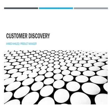Customer discovery