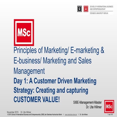 Chp 7 customer driven marketing strategy creating value for target ...