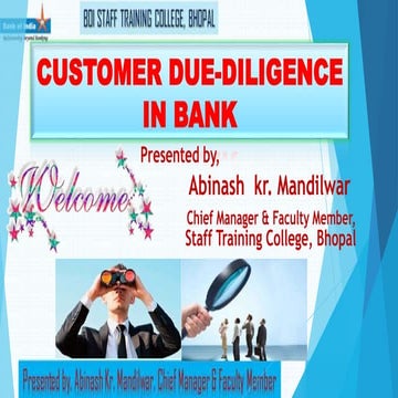 Customer Due Diligence