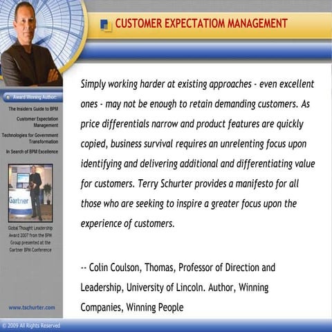 Customer Expectation Management
