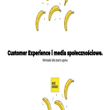 Customer experience i Social Media || European Startup Days || Katowice 2019 ...