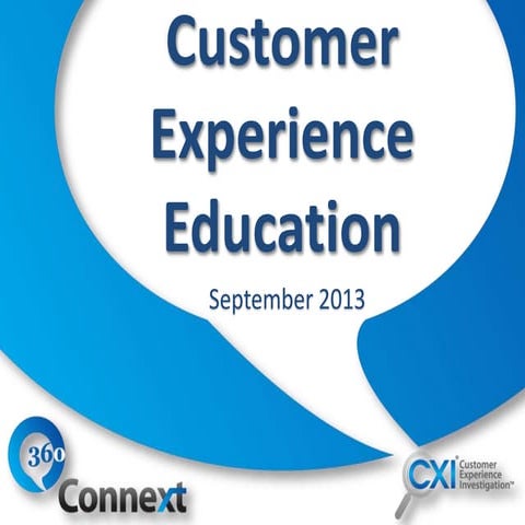 Customer Experience Education